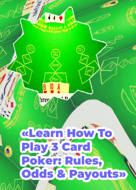 3 card poker progressive payouts