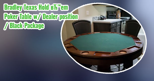 A poker table