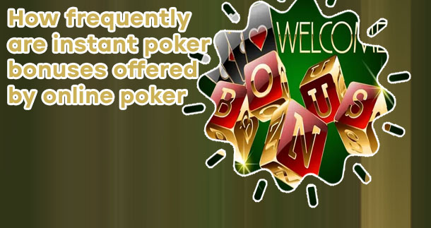 Best poker welcome bonus
