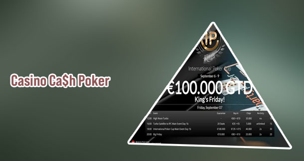 Cash casino poker