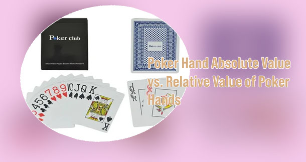 Poker card set values