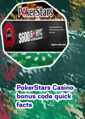 Pokerstars bonus first deposit