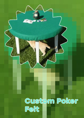 Table felt poker