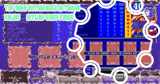 The video poker edge